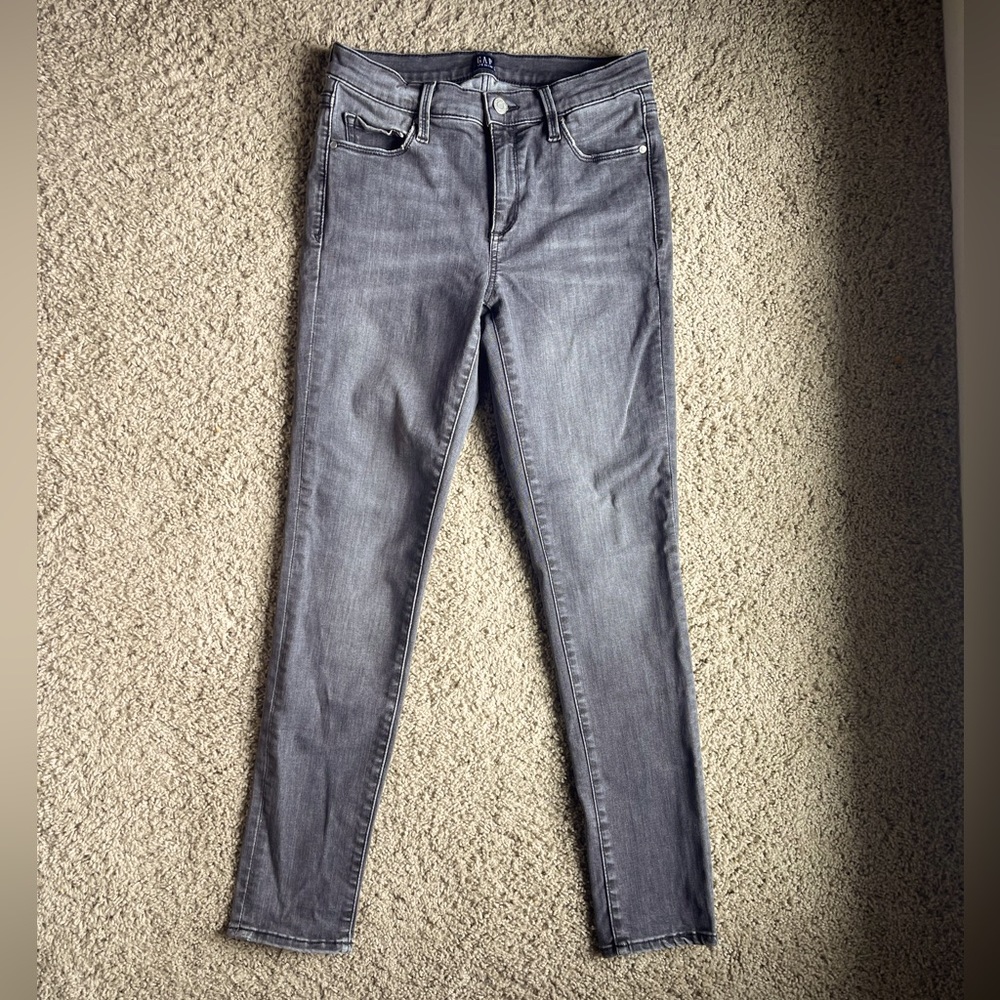 Dark Gray Gap Skinny Jean